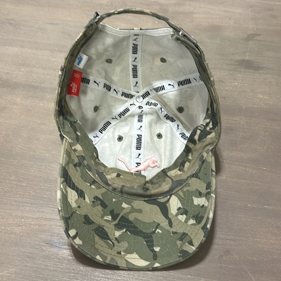 Puma Camouflage Hat Pink Puma Logo. Women’s. - Picture 6 of 6